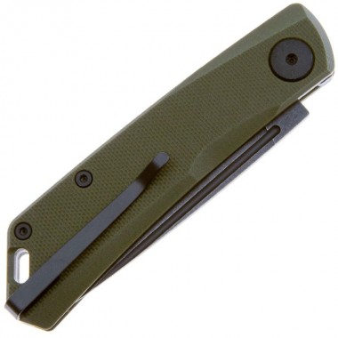 Нож складной Real Steel Luna Lite Green/Blackwash G10, клинок D2, 7см